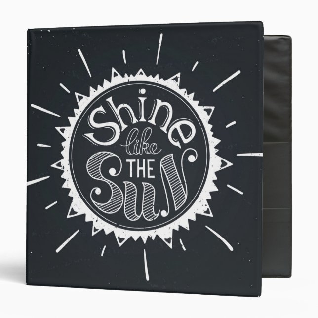 Shine Like The Sun Binder (Front/Inside)