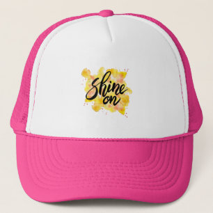 Shine On Graffiti Art Trucker Hat
