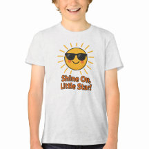 Shine On Little Star Cute Sun Design