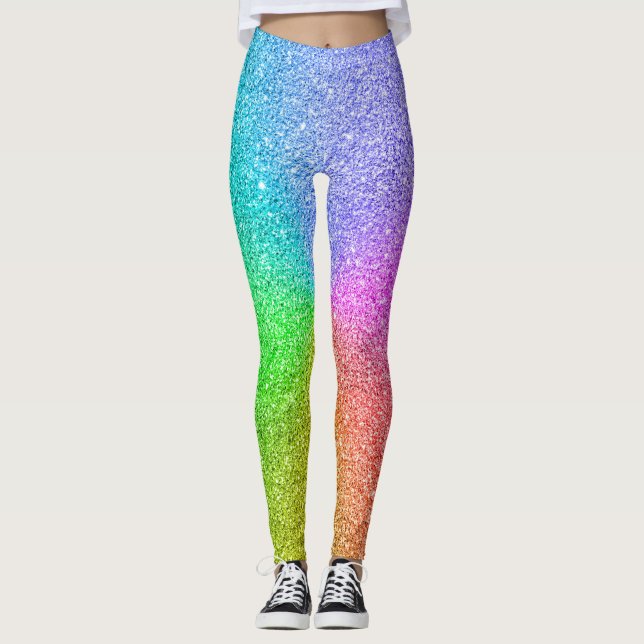 Shine On Pop Fashion Leggings (Front)