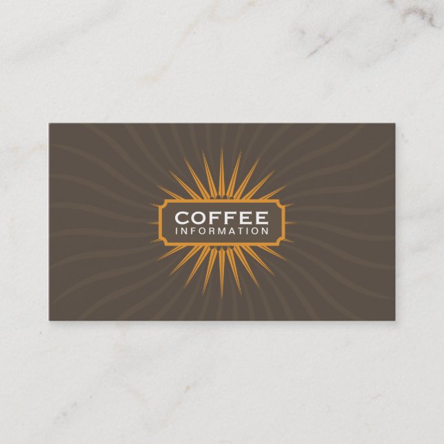 Shine Ornamental Element Business Card (Front)
