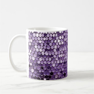 Shine Shine Purple Star AI art  Coffee Mug