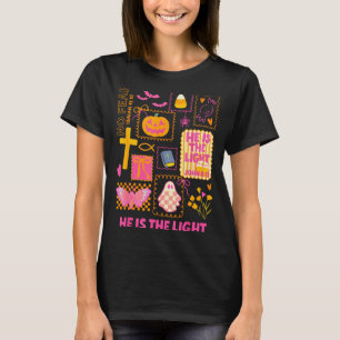 Shine With The Light Of Jesus Christian Halloween T-Shirt