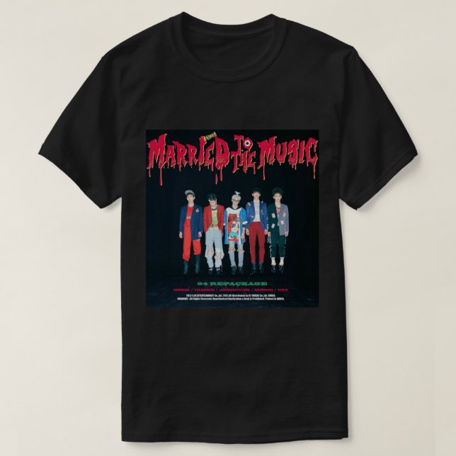 SHINee MARIÉE À LA MUSIQUE Classique T-Shirt (Design devant)