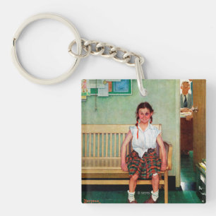 Shiner or Outside the Principal's Office Keychain