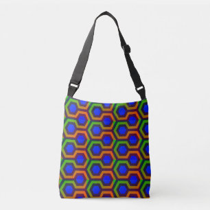 Shining Blue Crossbody Bag