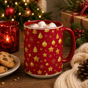 Shining Bright on Christmas Night Mug