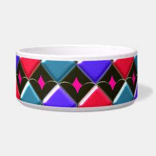 Shining Daimonds You Create Dog Bowl