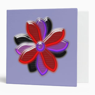 Shining Daisy Flower Avery Binder