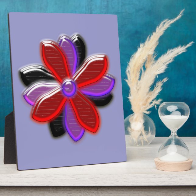 Shining Daisy Flower Plaque (Side)