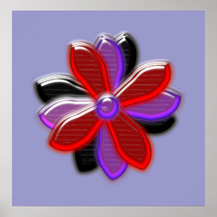 Shining Daisy Flower Print