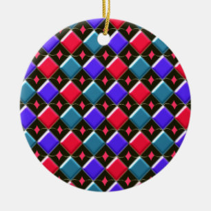 Shining Diamonds Pendant Ceramic Ornament