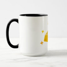 Shining Gold Bar Mug