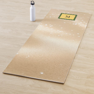 Shining Golden Sand Yoga Mat