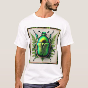 Shining Leaf Chafer Beetle 031124IREF227 - Waterco T-Shirt