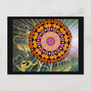 Shining Mandala Postcard