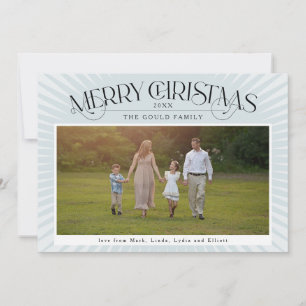 Shining Rays Holiday Card
