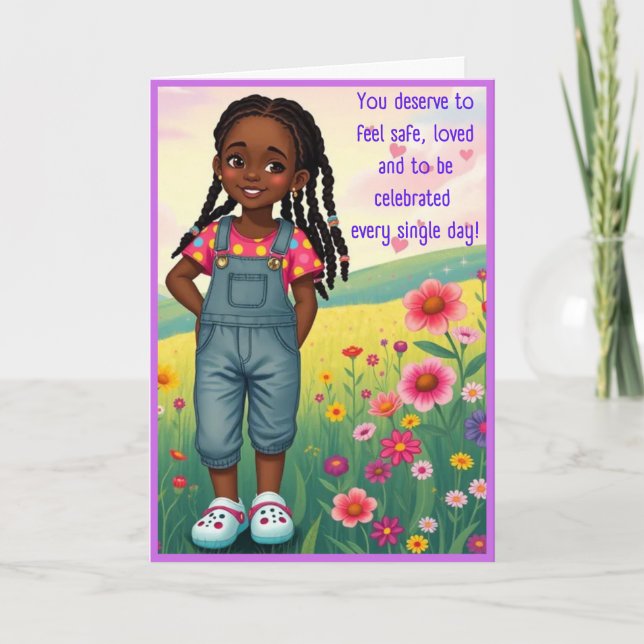 Shining Star Affirmation Card (Front)