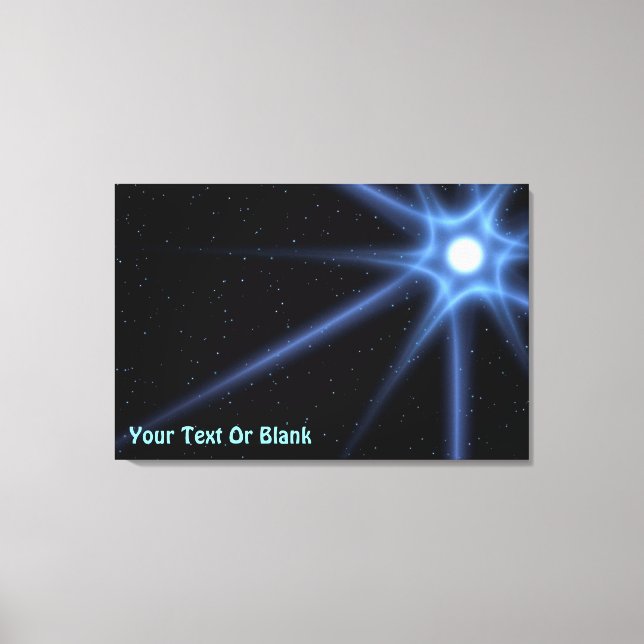 Shining Star Canvas Print (Front)