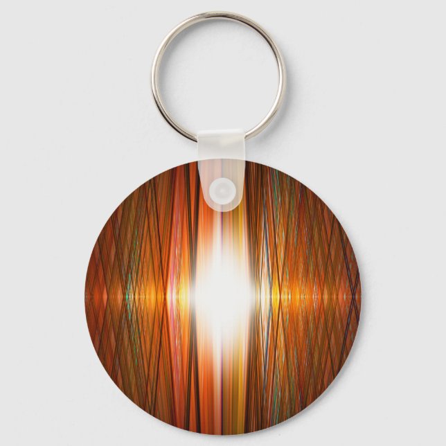 Shining starburst grid keychain (Front)
