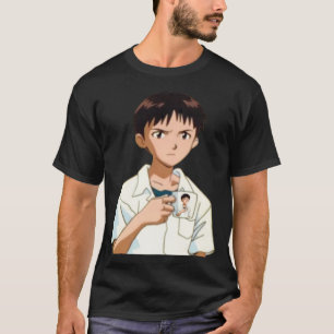 Shinji with Shinji Mug   T-Shirt