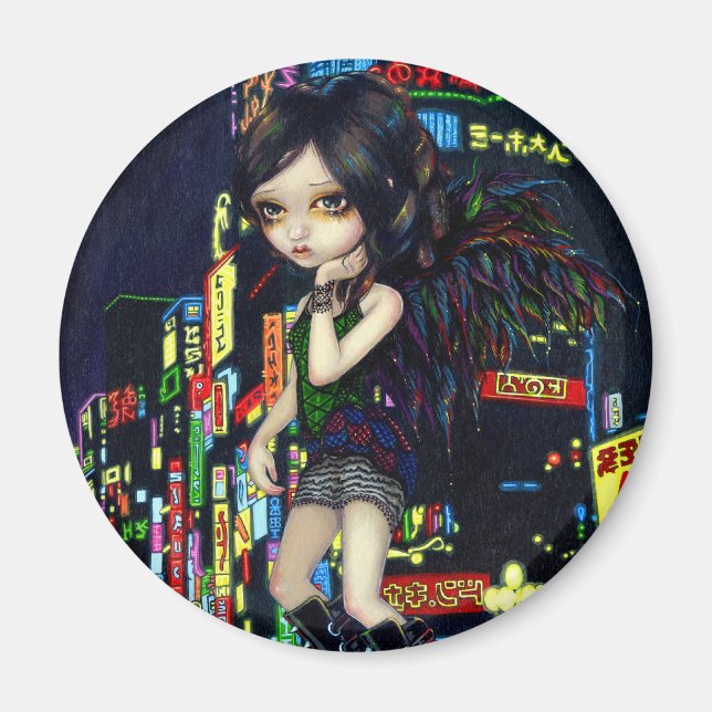 "Shinjuku Angel" Magnet (Front)