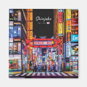Shinjuku, Japan - Kabukicho Neon Street Magnet