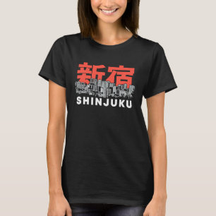 Shinjuku Tokyo Japan Souvenir Japanese Kanji Chara T-Shirt