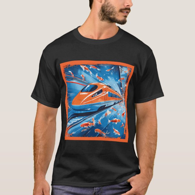 Shinkansen Streamline T-Shirt (Front)