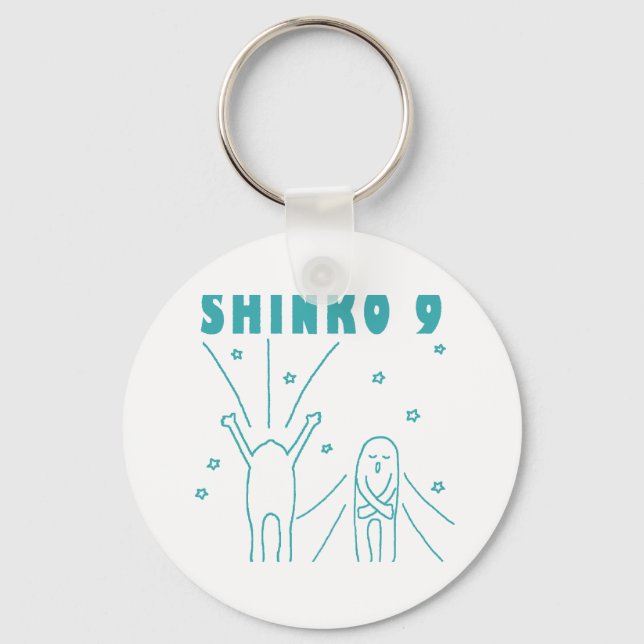 "Shinko 9" Deep Breathing Keychain (Front)