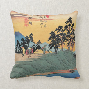 Shinmachi Throw Pillow