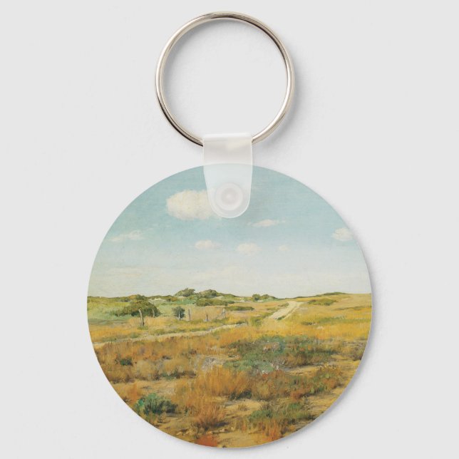 Shinnecock Hills by William Merritt Chase Keychain (Front)