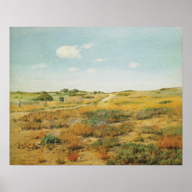 Shinnecock Hills by William Merritt Chase Poster (Front)
