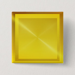 shinning golden look 2 inch square button