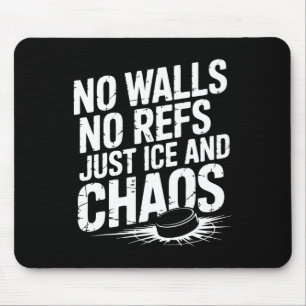 Shinny Pond Hockey Mouse Pad