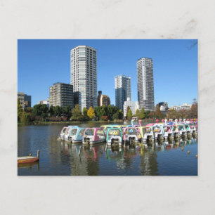 Shinobazu Pond, Ueno Park: Tokyo Postcard