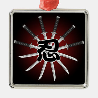Shinobi Metal Ornament