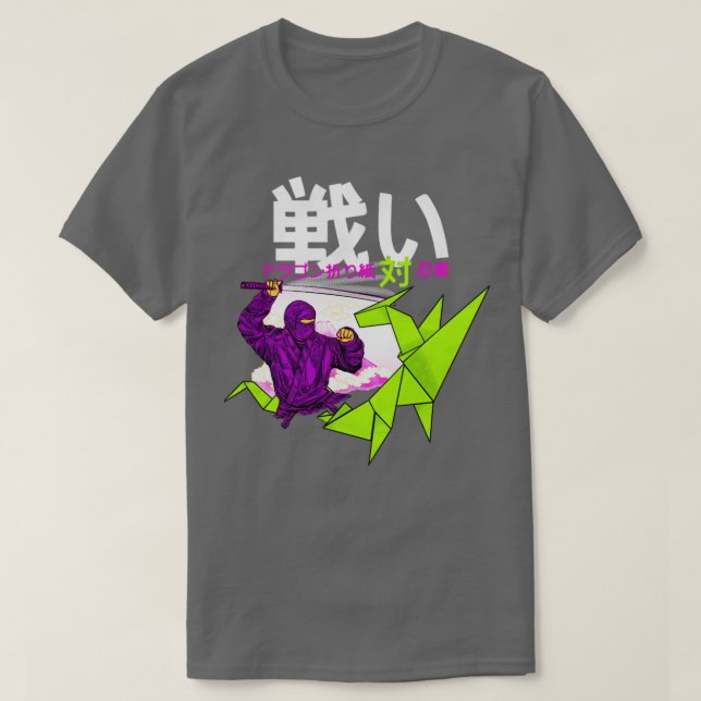 Shinobi VS Dragonpaper  T-Shirt (Design Front)