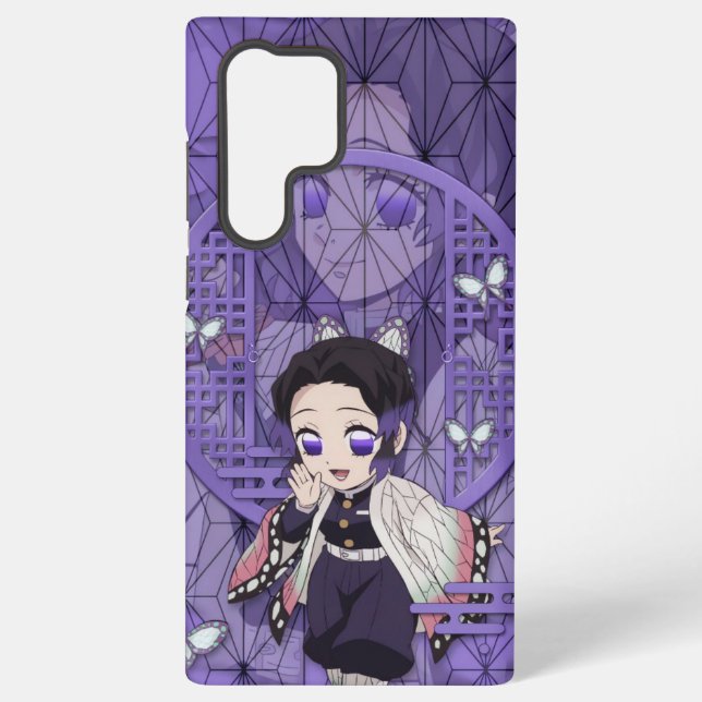 Shinobu Kocho Chibi Samsung Galaxy S22 Ultra Case (Back)