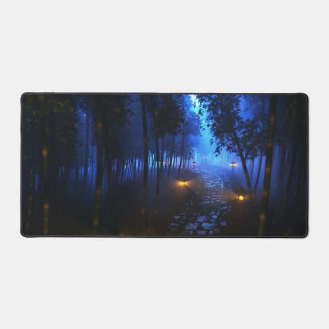 Shinrin Yoku (Night) Desk Mat (Front)