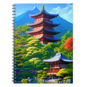 Shinto Serenity: The Garden’s Soul Notebook