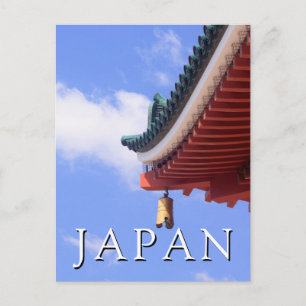 Shinto Shrine Roof Postcard
