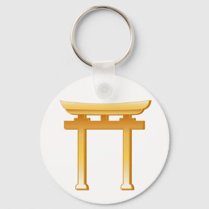 Shinto Symbol Keychain