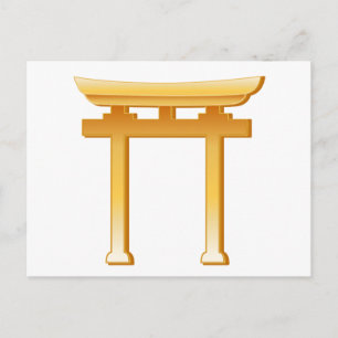 Shinto Torii Gate Postcard