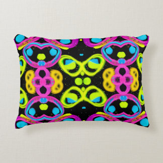 shiny Abstract art Accent Pillow