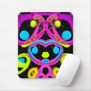 shiny Abstract art Mouse Pad