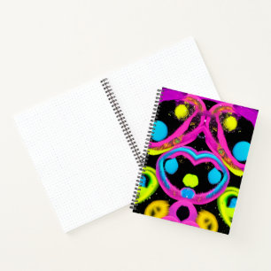 shiny Abstract art Notebook