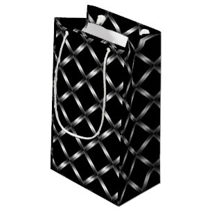 Shiny black Small Gift Bag