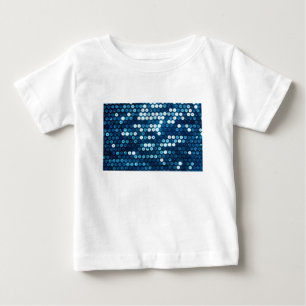 shiny blue sequins baby T-Shirt