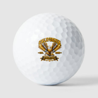 Shiny California Athletic Dept 1985 Golf Balls